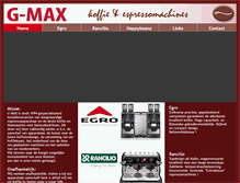 Tablet Screenshot of g-max.nl